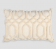 Shaggy Lace Lumbar Cushion Cover